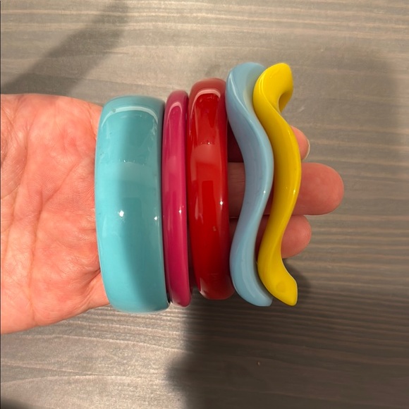 Colorful Kids Bangle Set - Picture 2 of 3